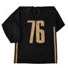 Picture of SDL Dynasty D replica jersey #76  black and gold